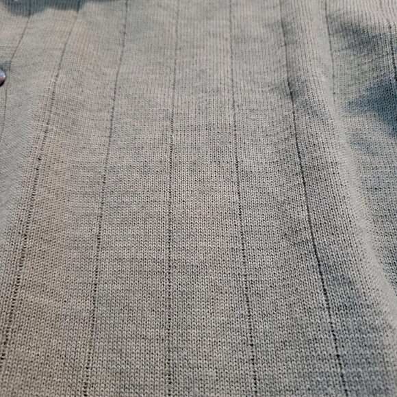 Franco Rossi Men's XXL Merino Wool Blend Made In Italy Green LS Sweater - Picture 7 of 9